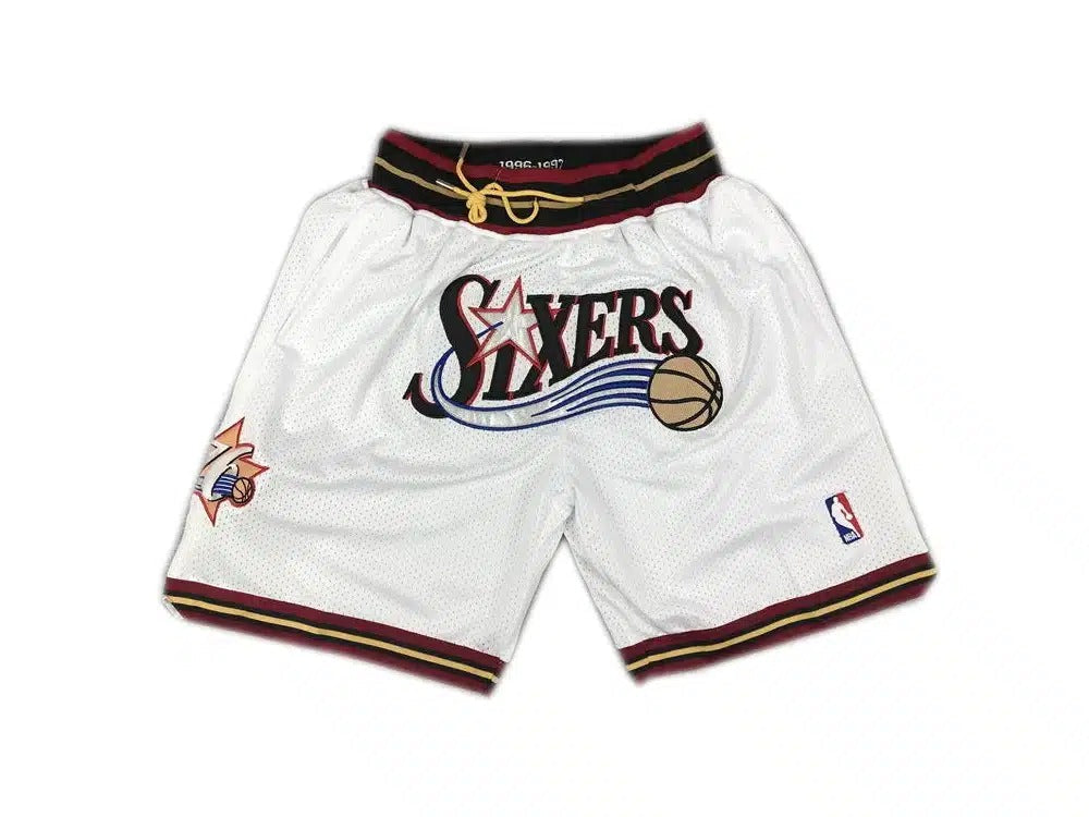 Philadelphia 76ers Shorts White