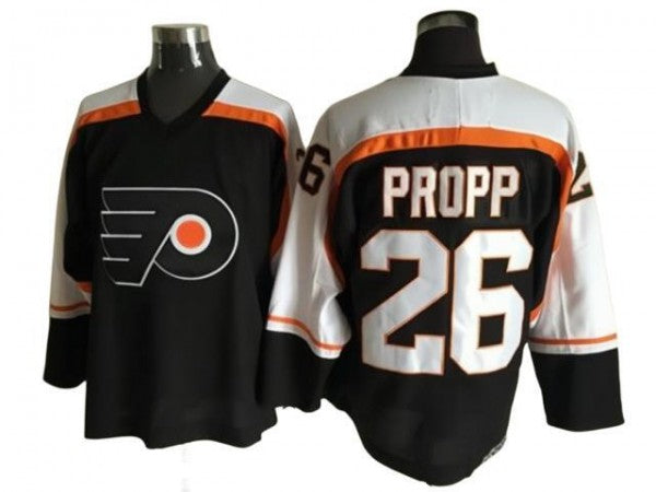 Philadelphia Flyers #26 Brian Propp Vintage CCM Jersey - Black