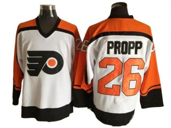 Philadelphia Flyers #26 Brian Propp Vintage CCM Jersey - White
