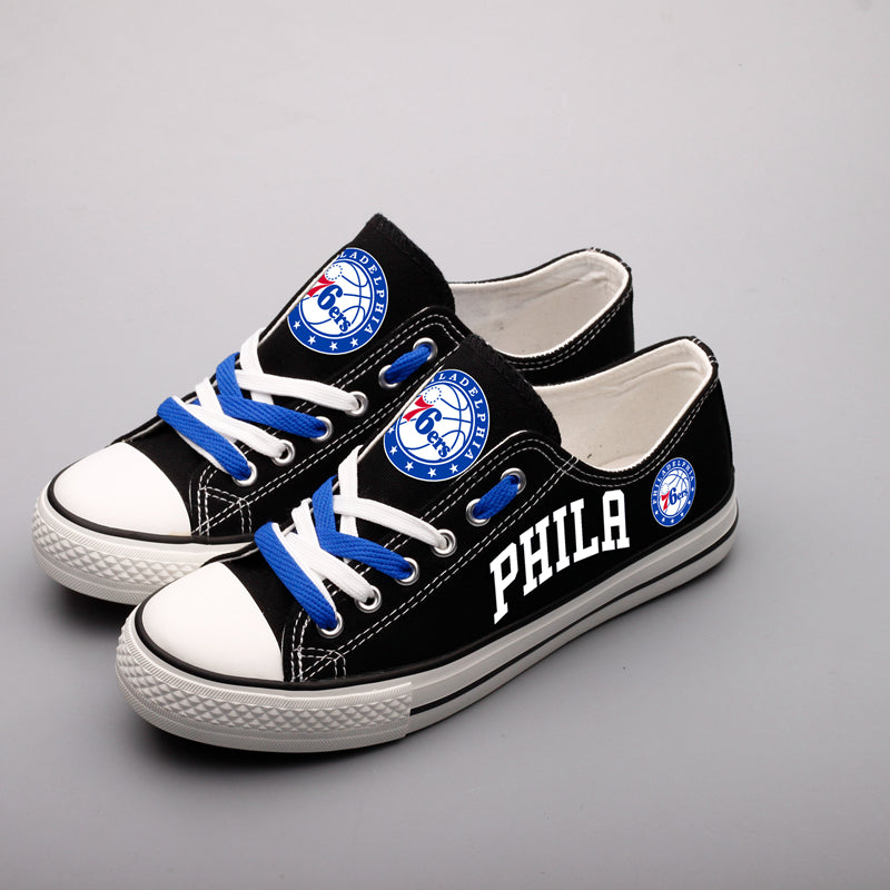 Philadelphia 76ers Atlanta Hawks Sport Sneakers Shoes For Men Women Fans