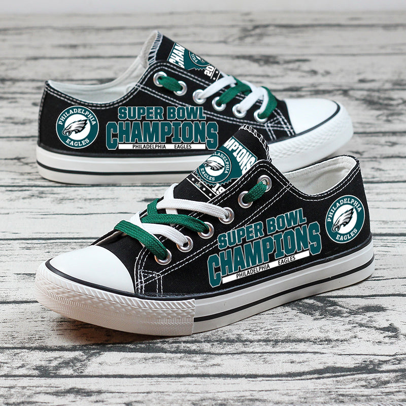 Philadelphia Eagles Sport Sneakers Shoes For Men Women Fans