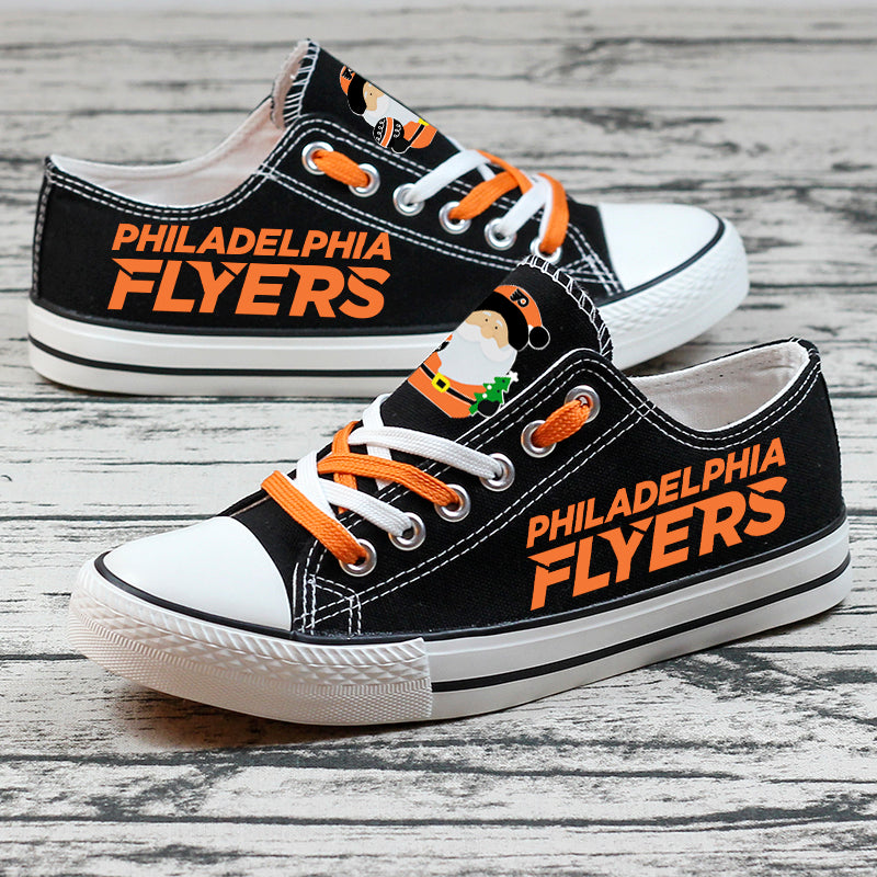 Philadelphia Flyers Low Top Canvas Sport Sneakers Shoes For Men Women Fans