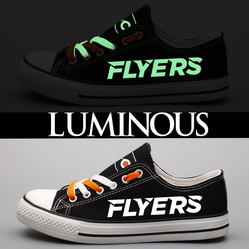 Philadelphia Flyers Low Top Canvas Sport Sneakers Shoes For Men Women Fans