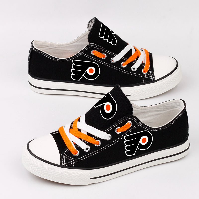 Philadelphia Flyers Low Top Canvas Sport Sneakers Shoes For Men Women Fans