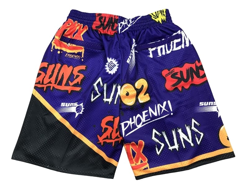Phoenix Suns Slap Sticker Swingman Shorts