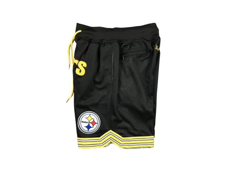 Pittsburgh Steelers Black Championship Shorts