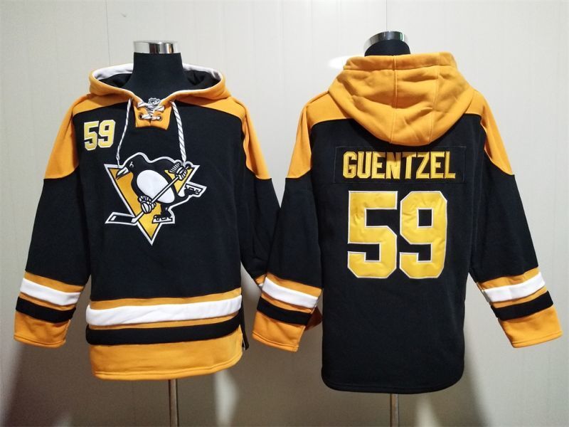 Pittsburgh Penguins #59 Jake Guentzel Pullover Hoodie