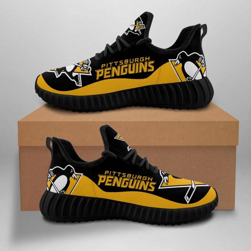 Pittsburgh Penguins V1 NHL Sneaker Shoes Hot Team For Men Women Fans