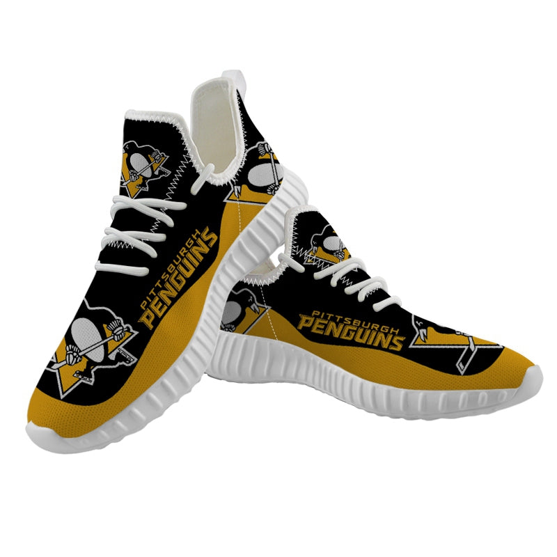 Pittsburgh Penguins V1 NHL Sneaker Shoes Hot Team For Men Women Fans