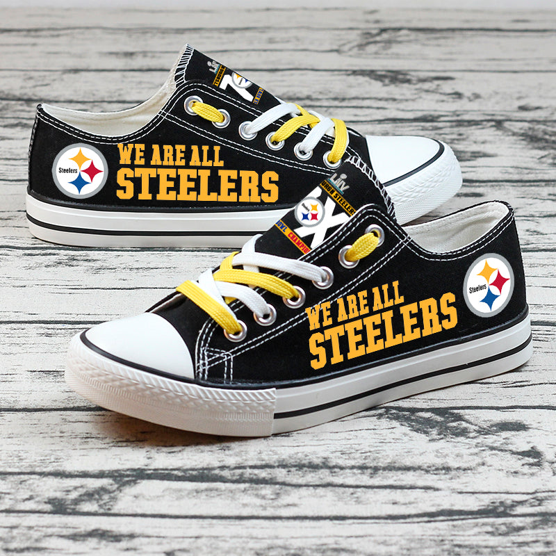 Pittsburgh Steelers Sport Sneakers Shoes For Men Women Fans