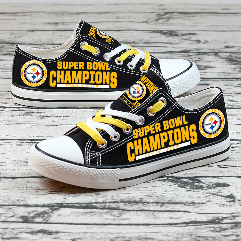 Pittsburgh Steelers Sport Sneakers Shoes For Men Women Fans