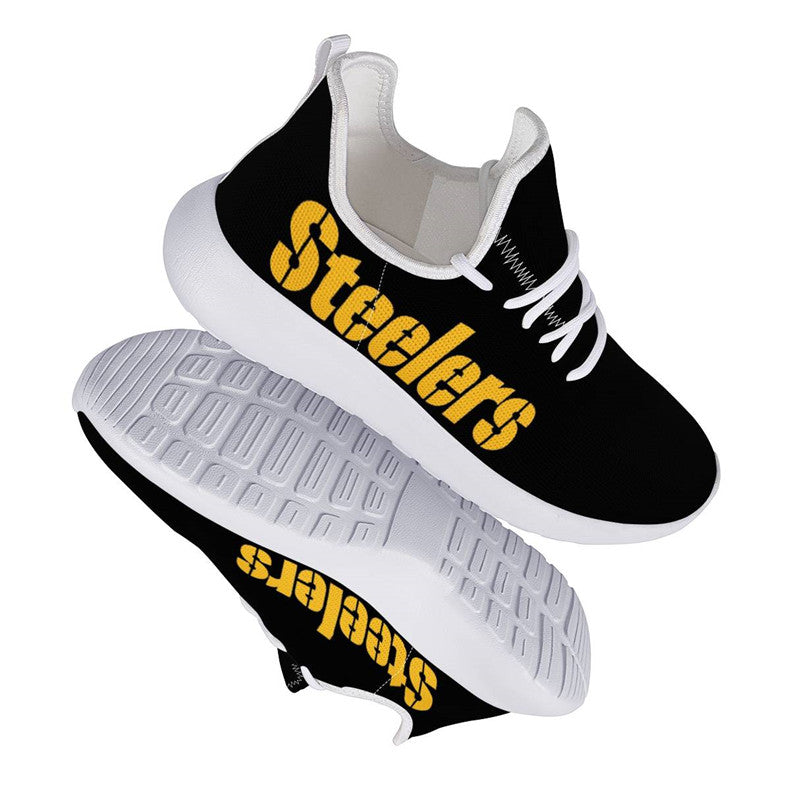 Pittsburgh Steelers Team Name Limited Sneaker Shoes For Men Women Fans
