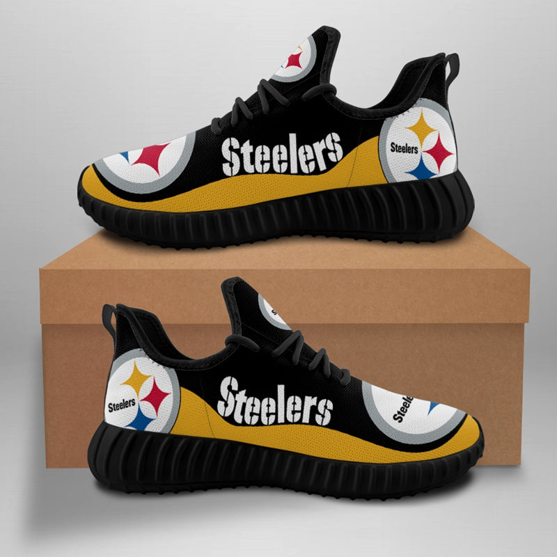 Pittsburgh Steelers Sneaker Shoes NFL For Men Women Fans