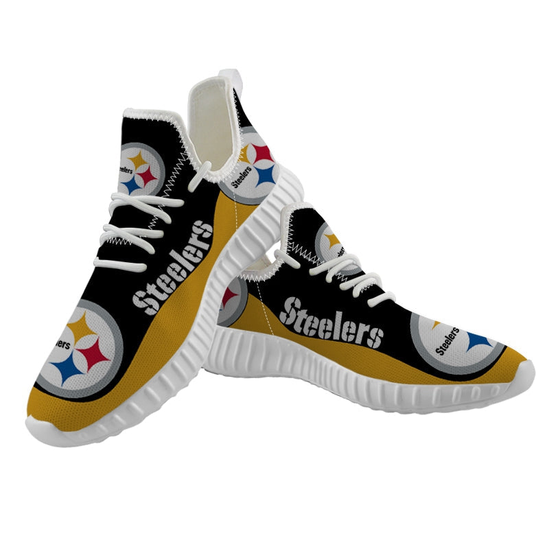 Pittsburgh Steelers Sneaker Shoes NFL For Men Women Fans