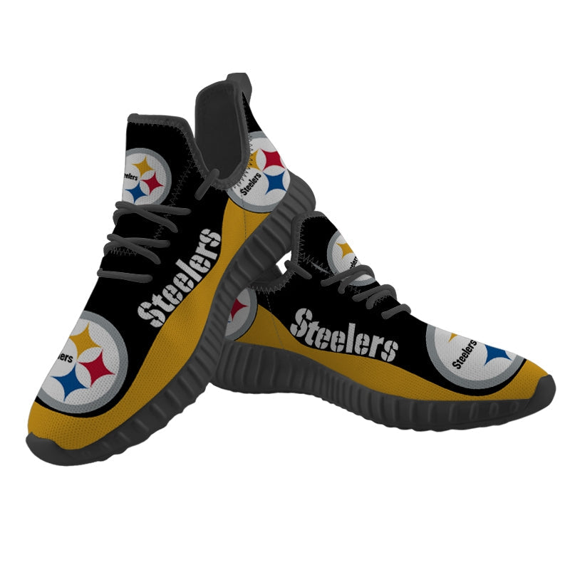 Pittsburgh Steelers Sneaker Shoes NFL For Men Women Fans