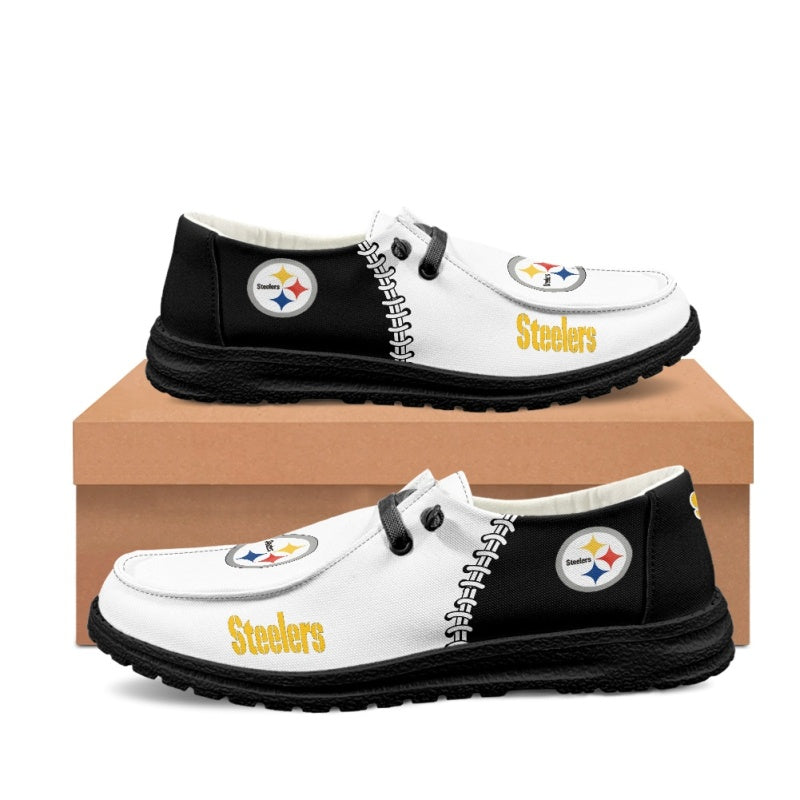 Pittsburgh Steelers V1 BZ15 Sneakers Shoes For Men Women Fans