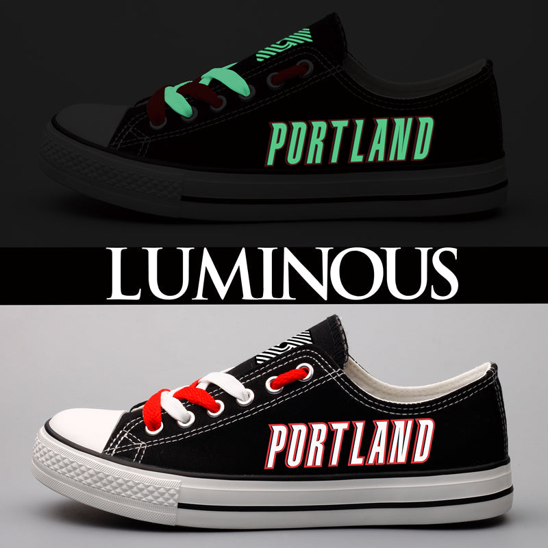 Portland Trail Blazers Atlanta Hawks Sport Sneakers Shoes For Men Women Fans