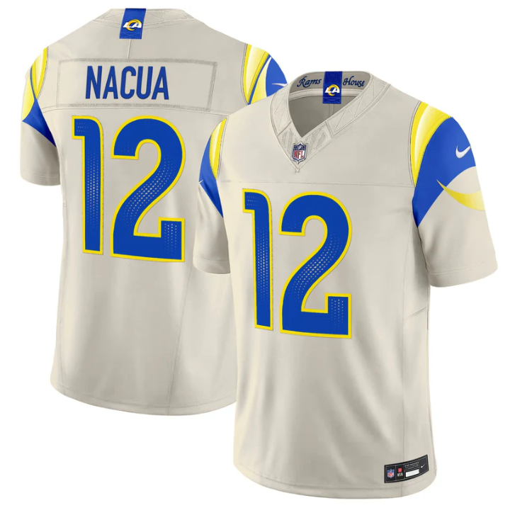 Puka Nacua Jersey #12 Rivalries 2025 Vapor Limited Stitched
