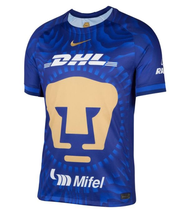 Pumas UNAM 2025-26 P. LARA 35 Away Jersey – Azul Marino
