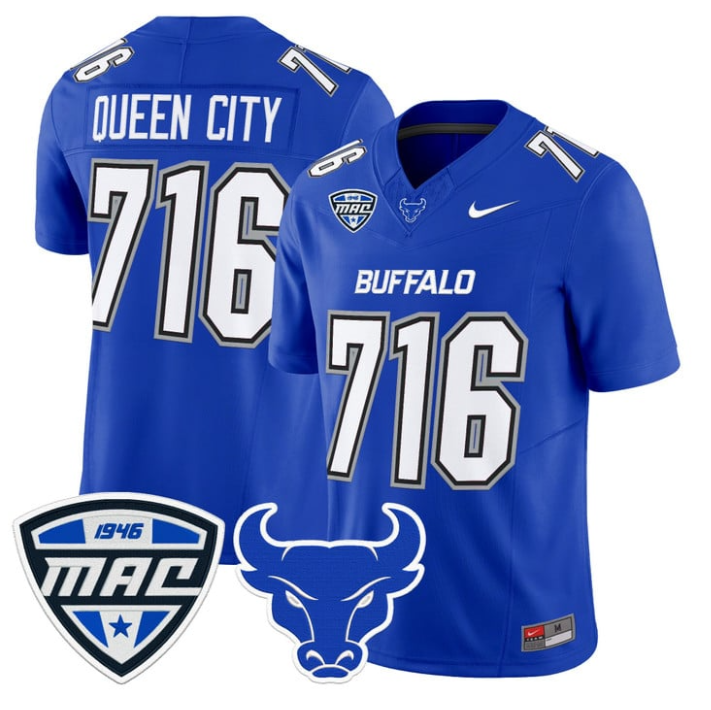 Queen City Jersey #716 Vapor Limited 2025 Football Stitched