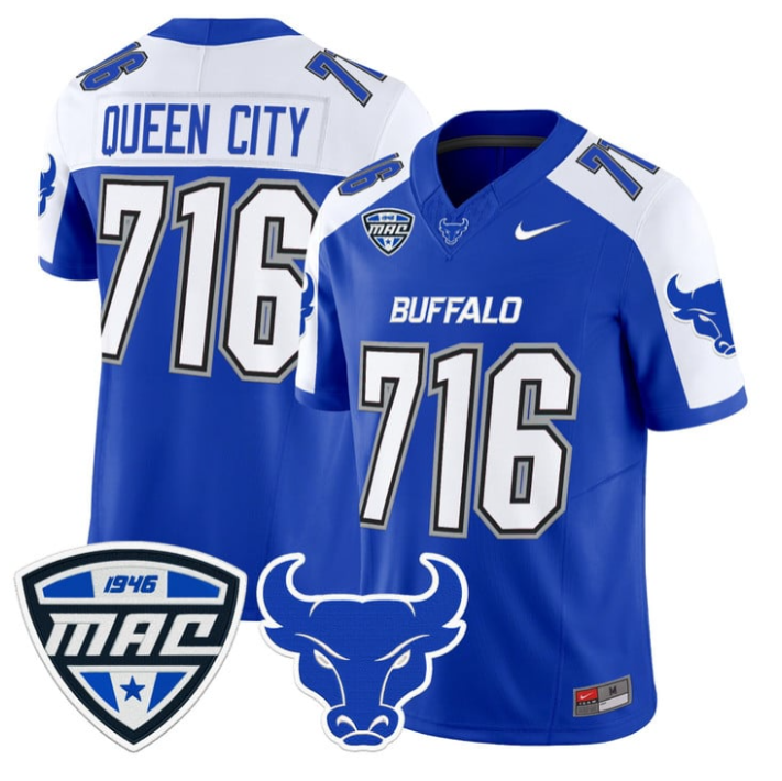 Queen City Jersey #716 Vapor Limited 2025 Football Stitched