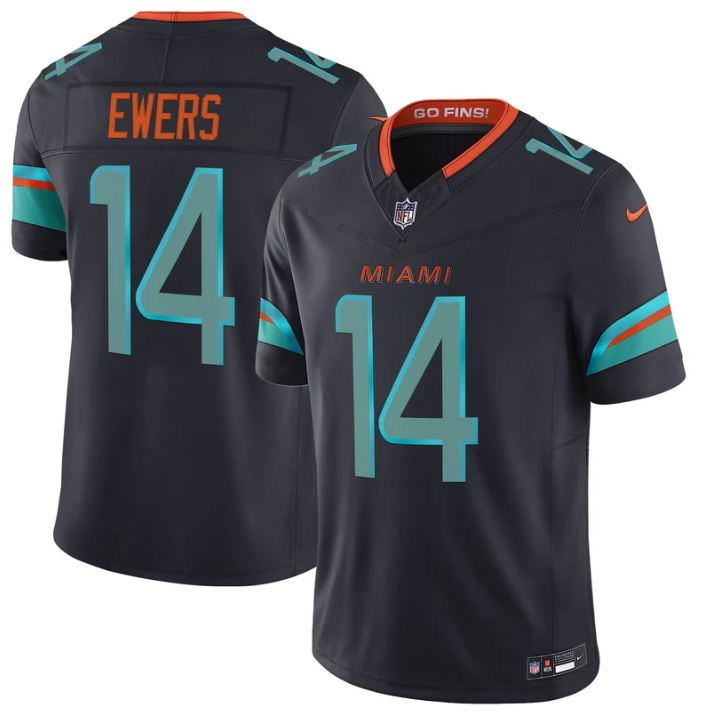 Quinn Ewers Jersey #14 Rivalries 2025 Vapor Limited Stitched
