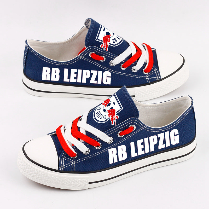 RB Leipzig Low Top Canvas Sport Sneakers Shoes For Men Women Fans