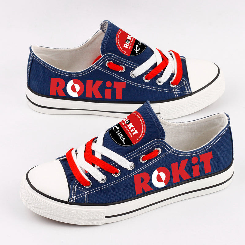 ROKiT Williams Racing Canvas Sneakers Shoes For Men Women Fans