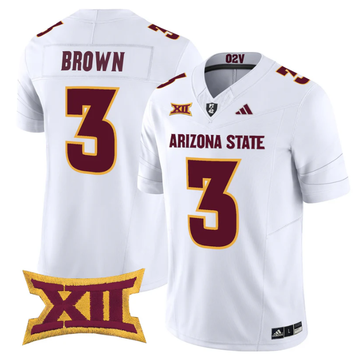 Raleek Brown Jersey #3 Arizona State Sun Devils 2025 Vapor Stitched