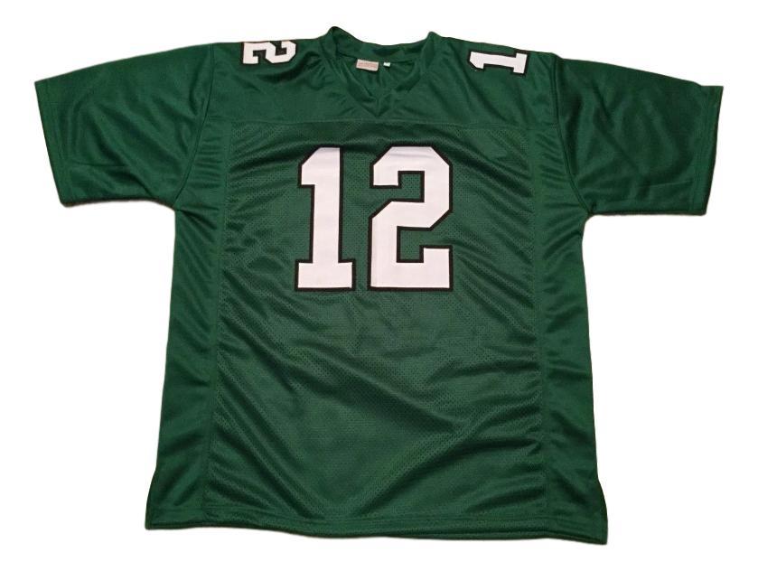 Randall Cunningham CUSTOM STITCHED Unsigned Football Jersey Green