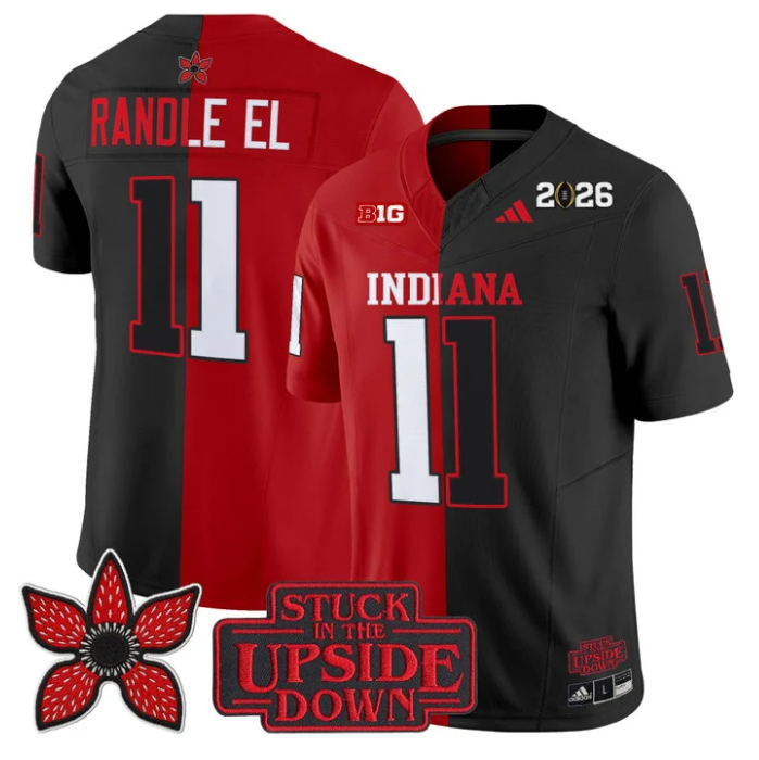 Randle El Jersey #11 Indiana Hoosiers Upside Down Edition Vapor Stitched