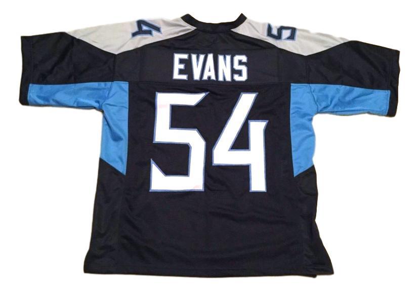 Rashaan Evans CUSTOM STITCHED Unsigned Football Jersey Blue