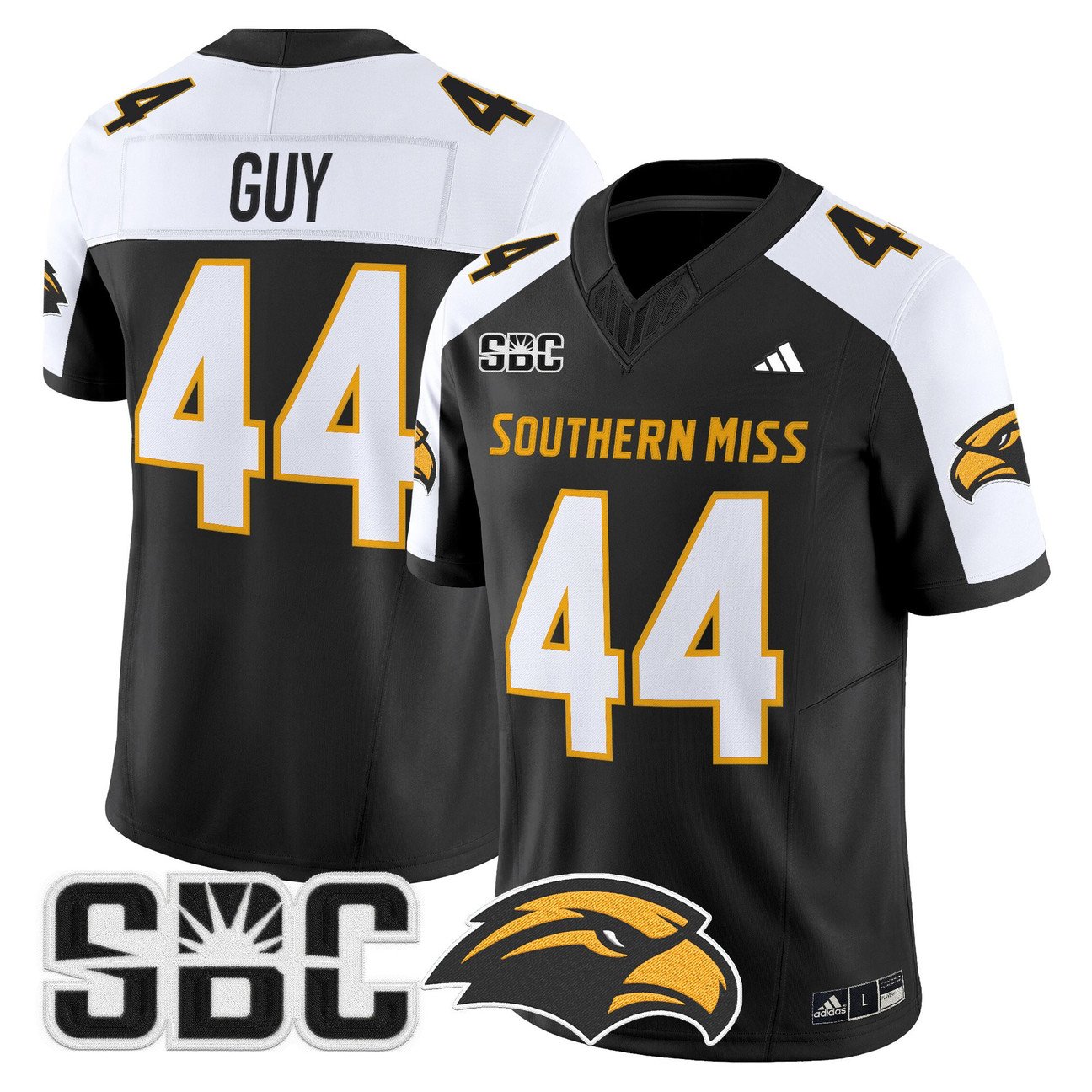Ray Guy Jersey #44 Southern Miss Golden Eagles 2025 Vapor Limited Stitched