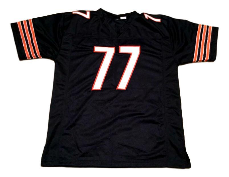 Red Grange CUSTOM STITCHED Unsigned Football Jersey Blue