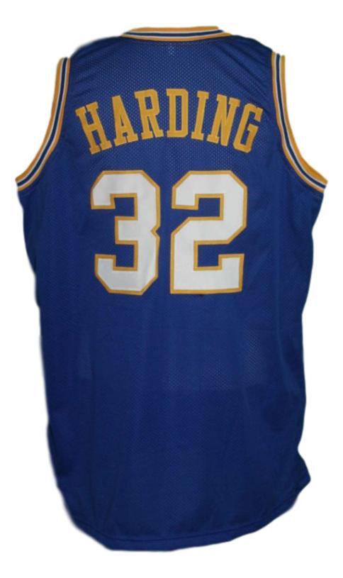 Reggie Harding Jersey #32 Indiana Aba Basketball Sewn Blue