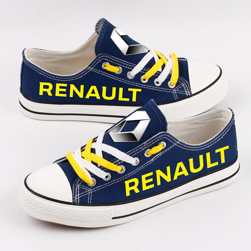 Renault Sport F1 Team Canvas Sneakers Shoes For Men Women Fans