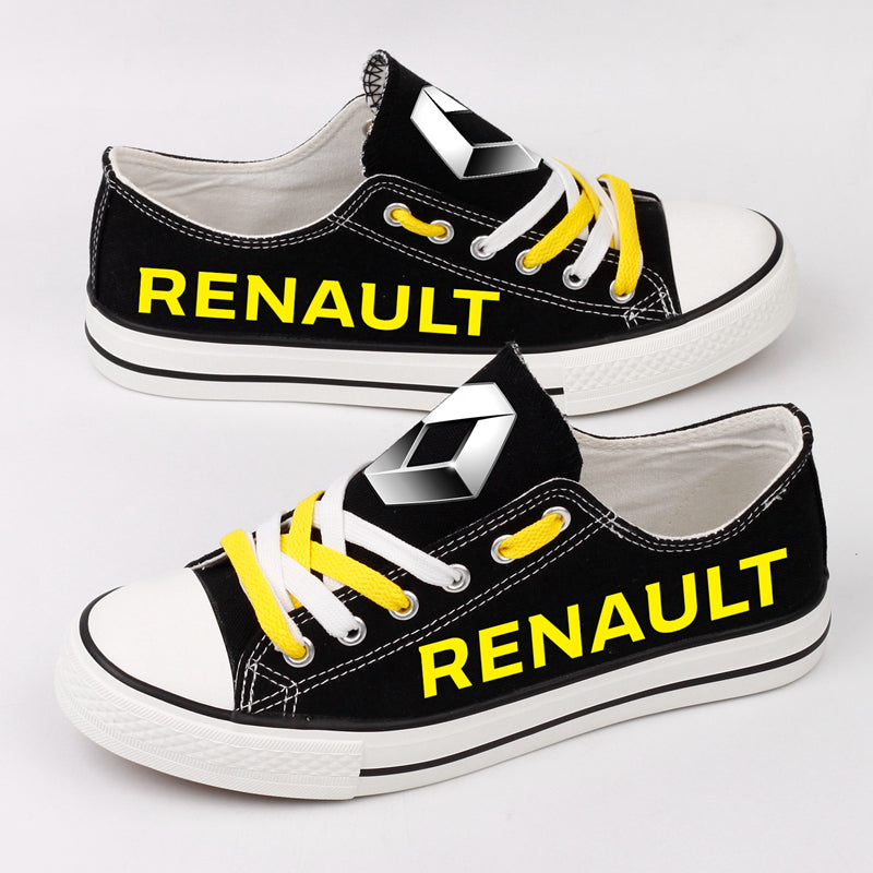 Renault Sport F1 Team Canvas Sneakers Shoes For Men Women Fans