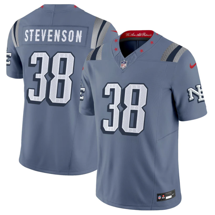 Rhamondre Stevenson Jersey #38 Rivalries 2025 Vapor Limited Stitched