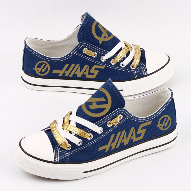 Rich Energy Haas F1 Team Canvas Sneakers Shoes For Men Women Fans