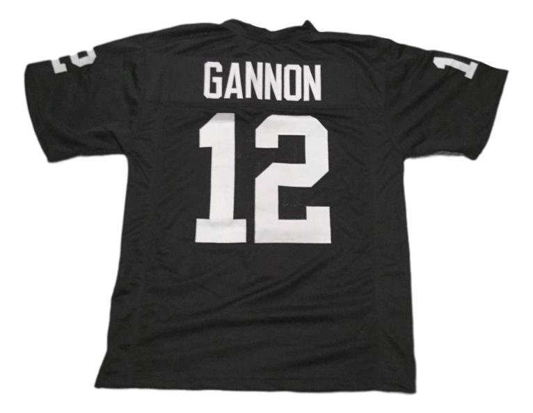 Rich Gannon CUSTOM STITCHED Unsigned Football Jersey Black