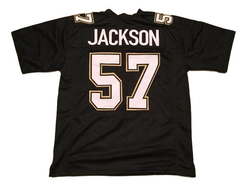 Rickey Jackson CUSTOM STITCHED Unsigned Football Jersey Black