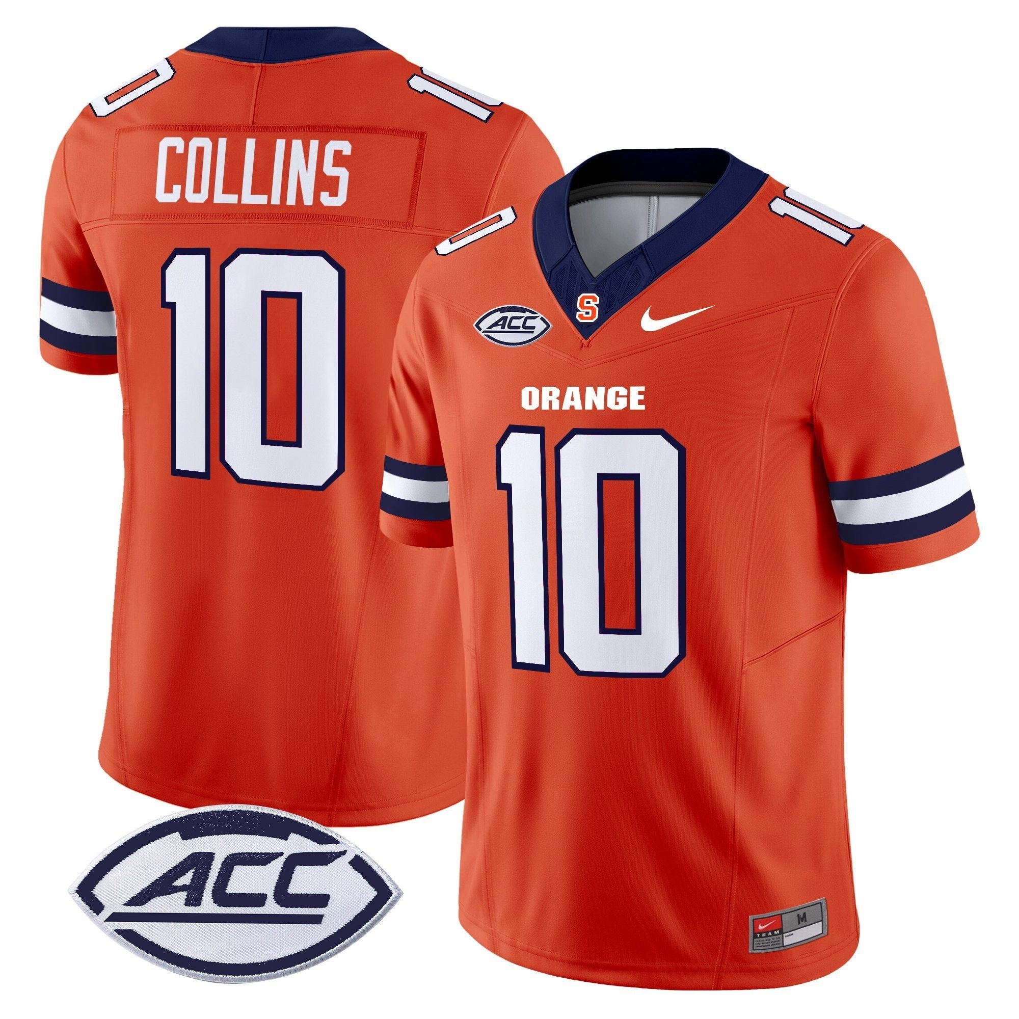 Rickie Collins Jersey #10  Syracuse Orange 2025 Limited Stitched Orange
