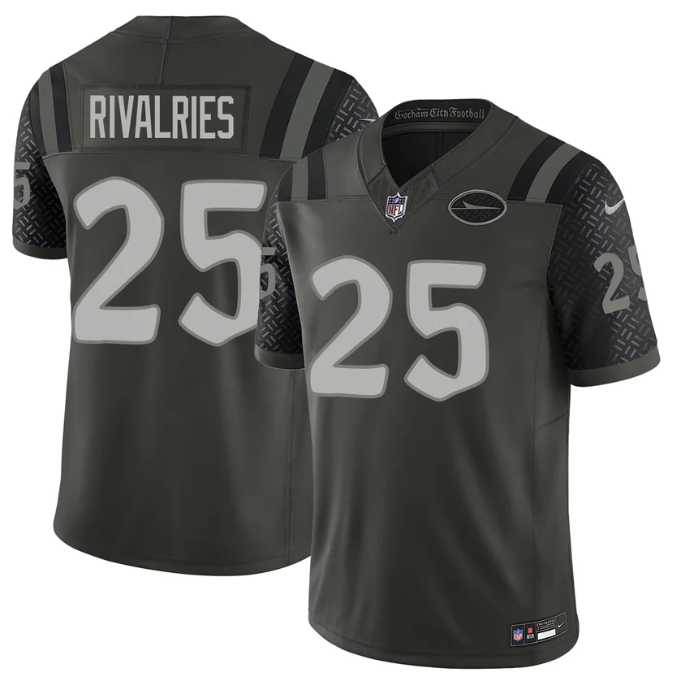 Rivalries Jersey #25 F.U.S.E. Football Limited Rivalry Series All Stitched