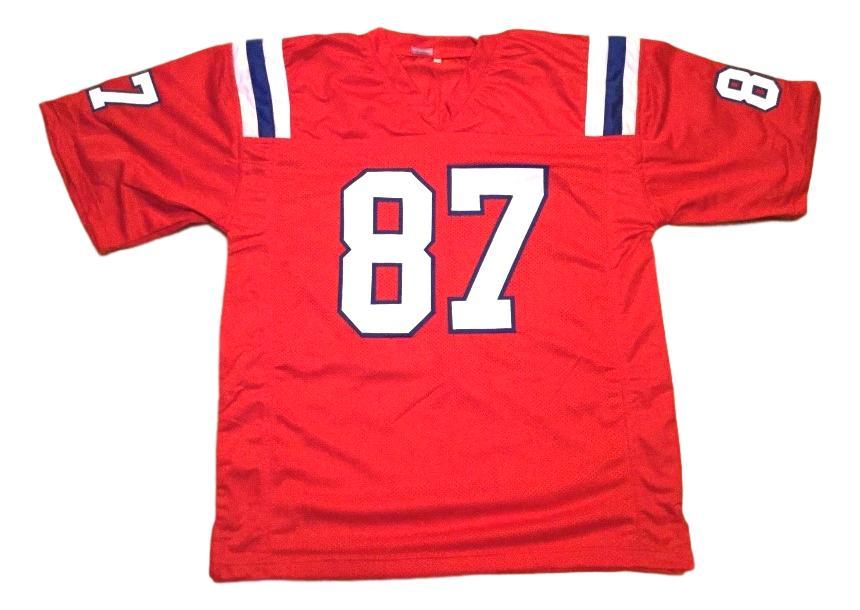 Rob Gronkowski CUSTOM STITCHED Unsigned Football Jersey Red