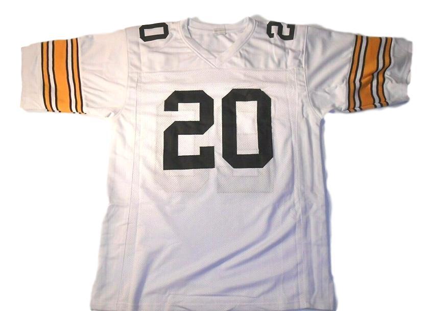 Rocky Bleier CUSTOM STITCHED Unsigned Football Jersey White
