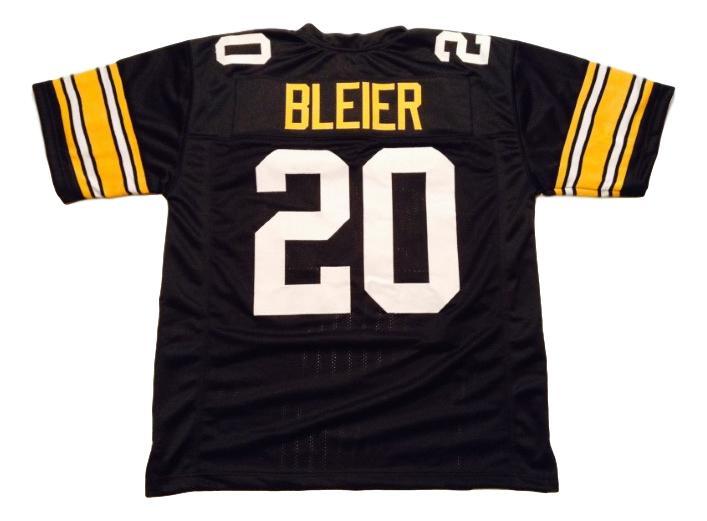Rocky Bleier CUSTOM STITCHED Unsigned Football Jersey Black