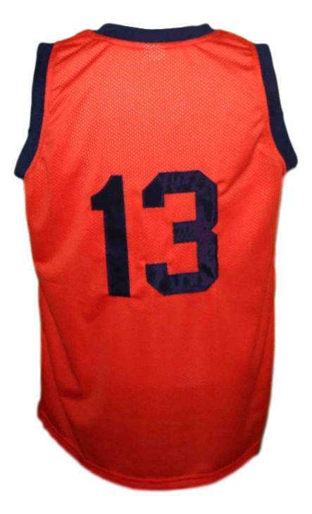 Rucker Jersey #13 Retro Vintage Basketball New Sewn Orange