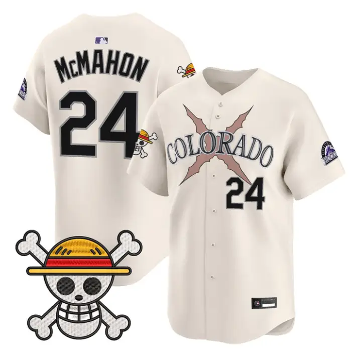 Ryan McMahon Jersey #24 Colorado Rockies One Piece Premier Stitched