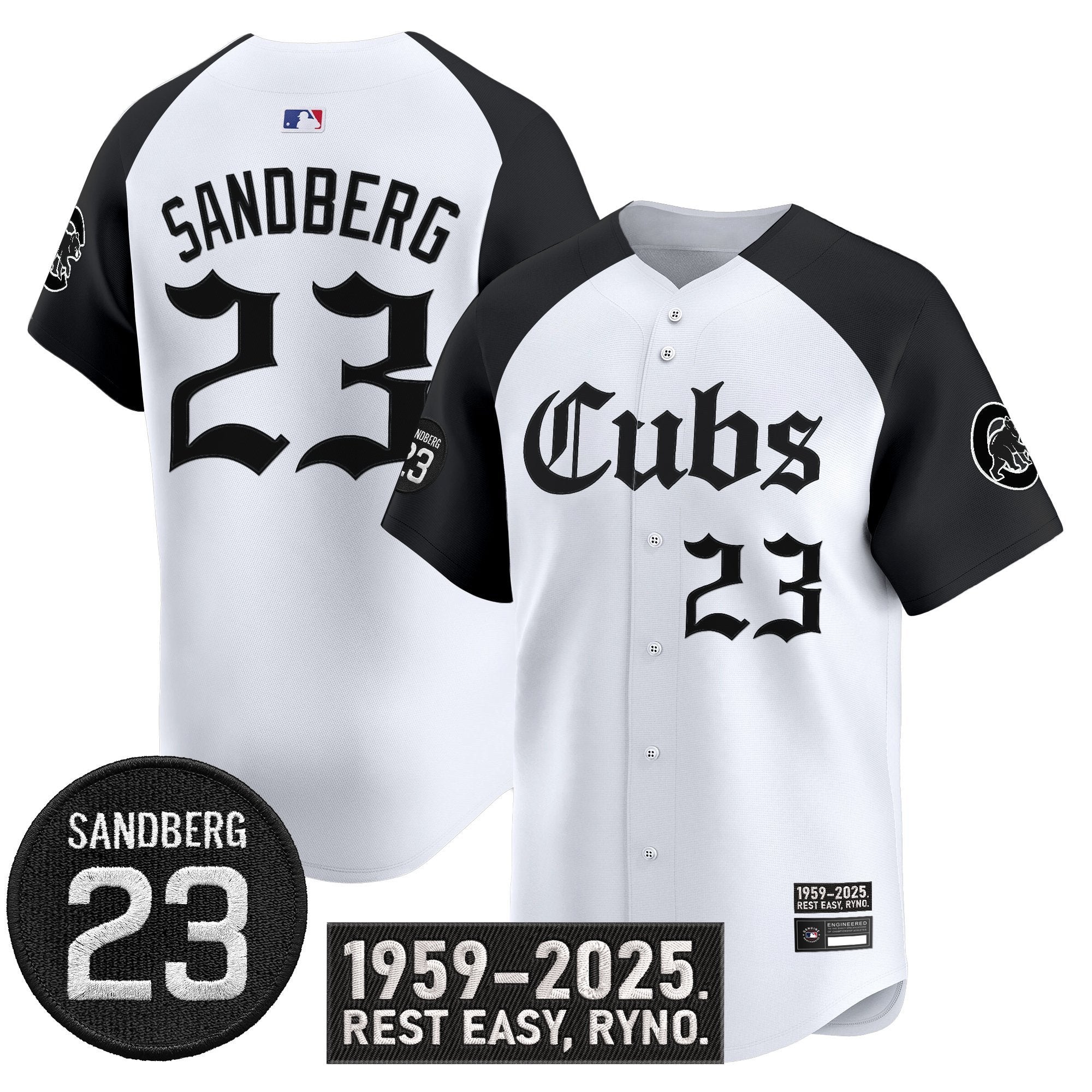 Ryne Sandberg Jersey #23 Chicago Cubs Ryne Sandberg Tribute Stitched Alternate