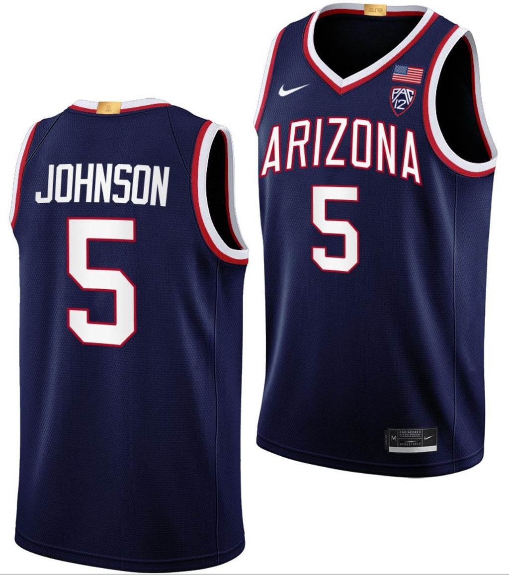 Stanley Johnson Jersey Arizona Wildcats College Basketball Limited #5